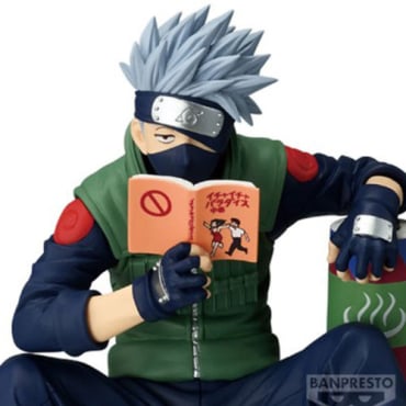 Statue Kakashi Hatake Sharingan 13cm - Figurine Naruto PVC Banpresto Collection
