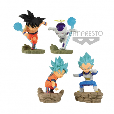 Dragon Ball Super - Pack Figurines World Collectable Diorama Vol.3