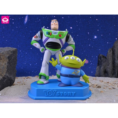 Toy Story - Figurine Buzz L'Eclair Et Alien