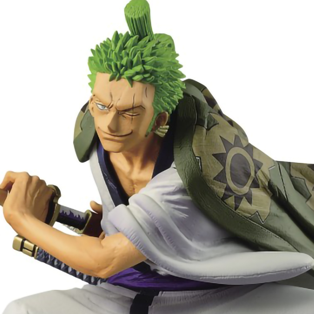 One Piece Figurine Roronoa Zoro King Of Artist Wanokuni