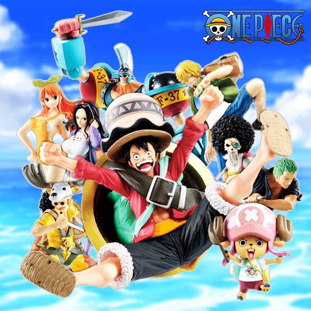 One Piece 3d à La Poursuite Du Chapeau De Paille One Piece - Pack Équipage complet du Chapeau de Paille (Stampede)