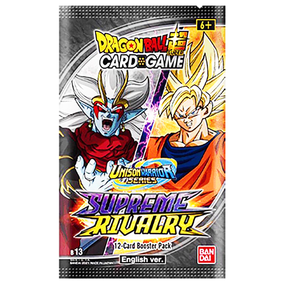 ドラゴンボール超 カードゲーム 英語版 B13 SUPREME RIVALRY-