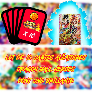 Lot de 10 Dragon Ball...