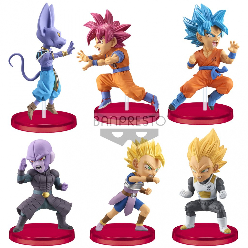 WCF Dragon Ball Legends Collab Super Saiyan God Blue Vegeta Goku & Red  Shallot