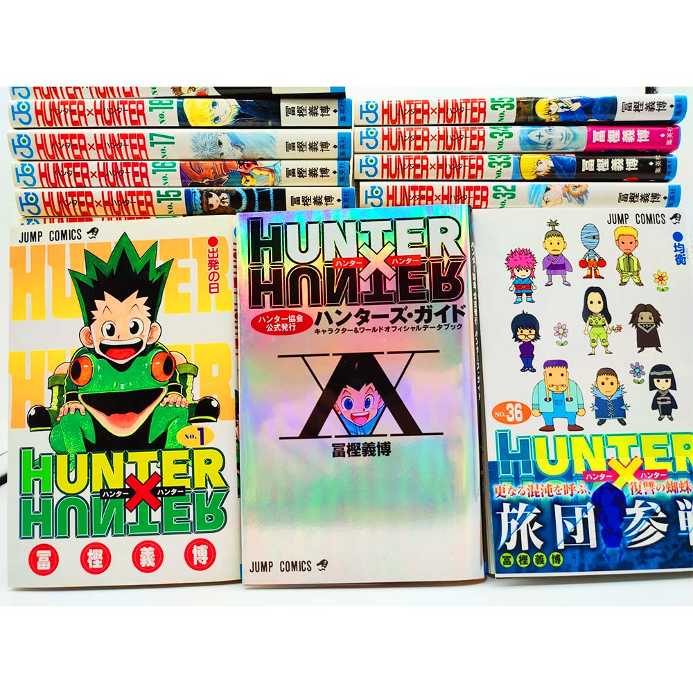 Hunter X Hunter Collection Manga Japonais Tome 1 A 36 Bonus