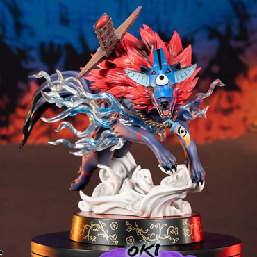 Okami - Figurine Oki Wolf...