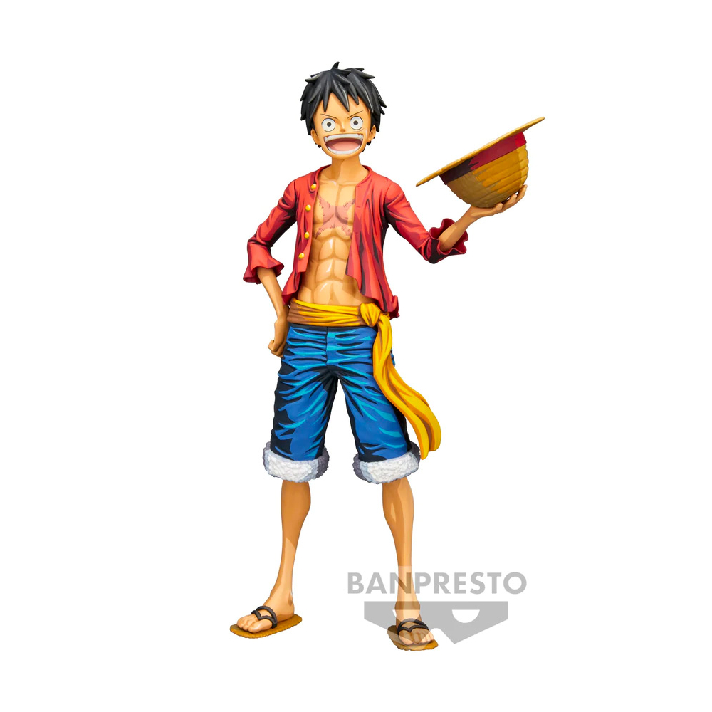 Luffy One Piece Taille One Piece - Figurine Luffy D. Monkey [Manga Dimension] Grandista Nero