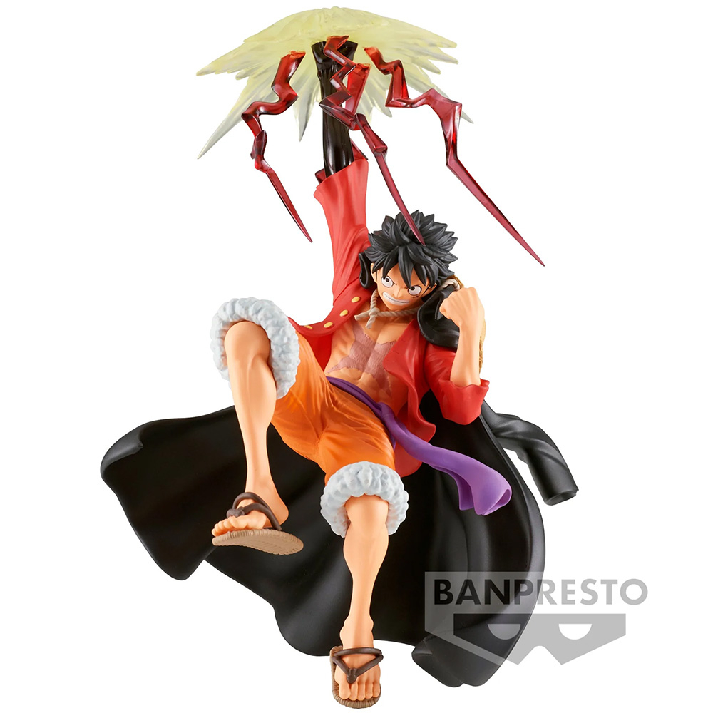 Luffy One Piece Figurine One Piece - Figurine Monkey D. Luffy Battle Record Collection