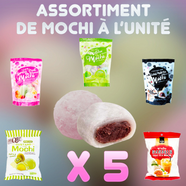 Assortiment de 5 Mochi à...