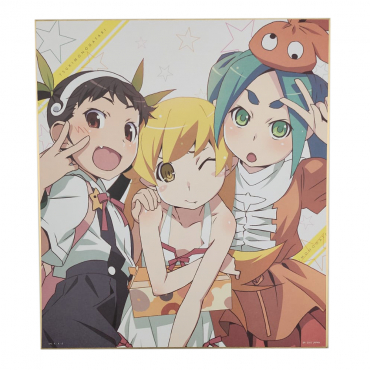 Tsukimonogatari - Shikishi...