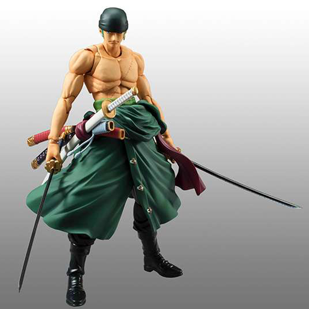 Figurine One Piece Articulée One Piece - Figurine Roronoa Zoro Variable Action Heroes Rerun