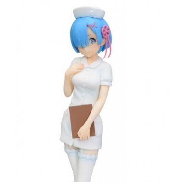 Re:Zero kara Hajimeru Isekai Seikatsu - Figurine Rem Nurse Infirimiere