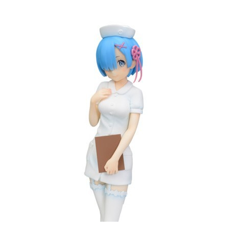 Re:Zero kara Hajimeru Isekai Seikatsu - Figurine Rem Nurse Infirimiere