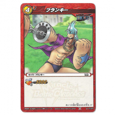 One Piece - Carte Franky...