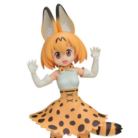 Kemono Friends - Figurine Serval & Lucky Beast PM